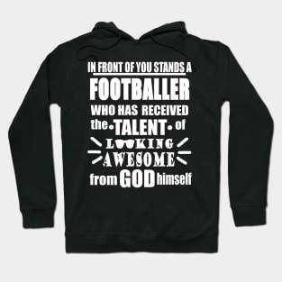 Football Player Gift Fitness Model Gym Hoodie